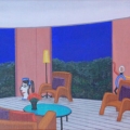 Salon in the Seventh - Image Size : 8x24 inches
